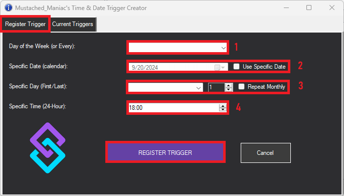 Creating and registering custom triggers in Streamer.bot