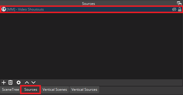 Verifying OBS Scene creation